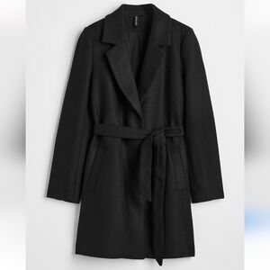 H&M Black Trench Coat